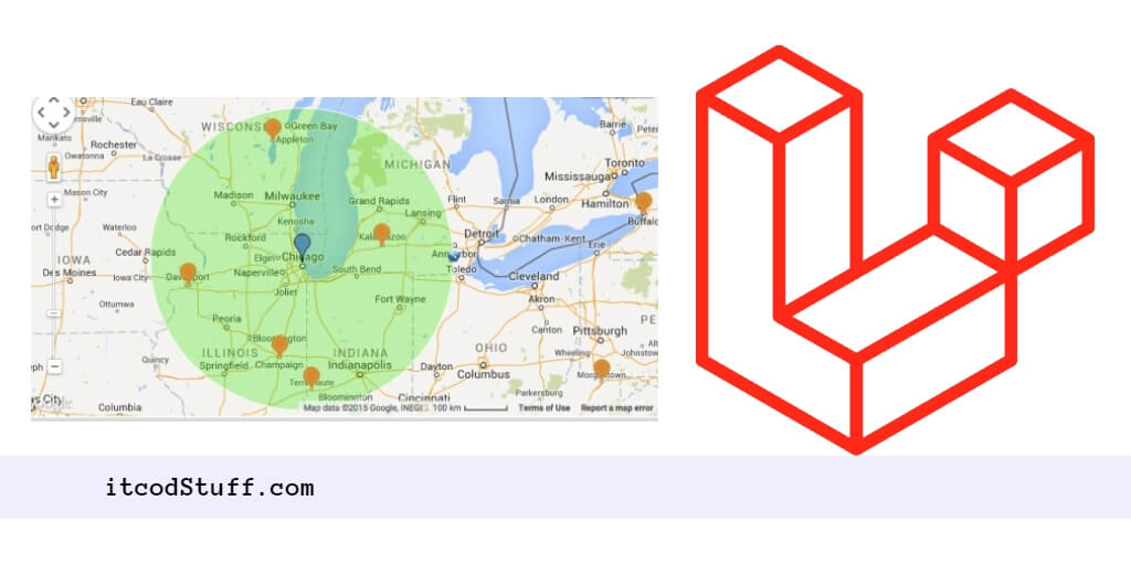 Laravel 11 Find the Nearest Location using Latitude & Longitude Tutorial