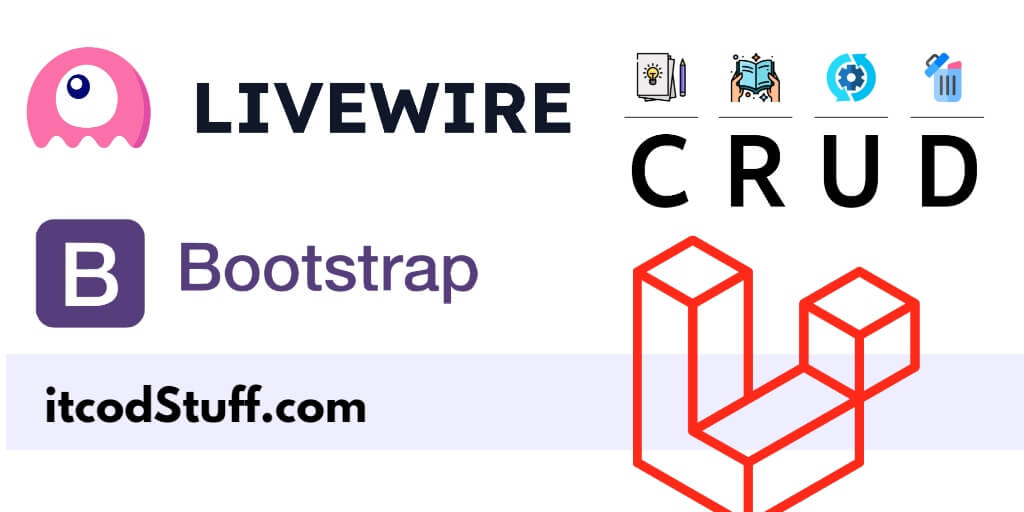 Laravel 11 Livewire CRUD using Bootstrap Modal Tutorial