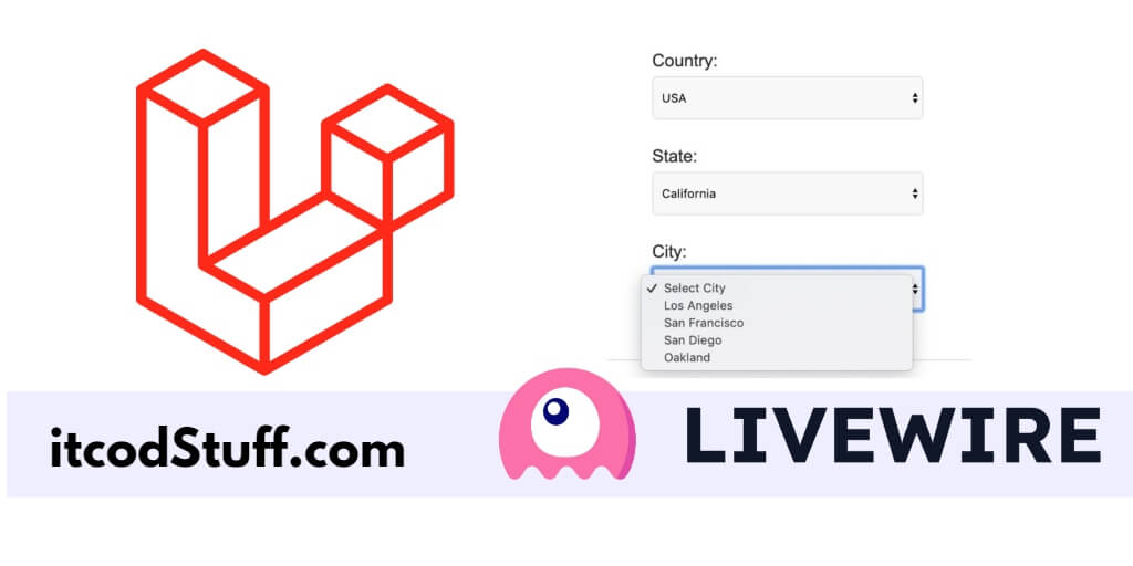 Laravel 11 Livewire Dependent Dropdown Tutorial