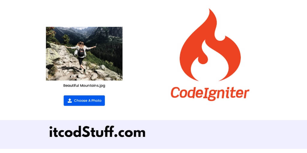 CodeIgniter 4 Image Upload with Preview Tutorial